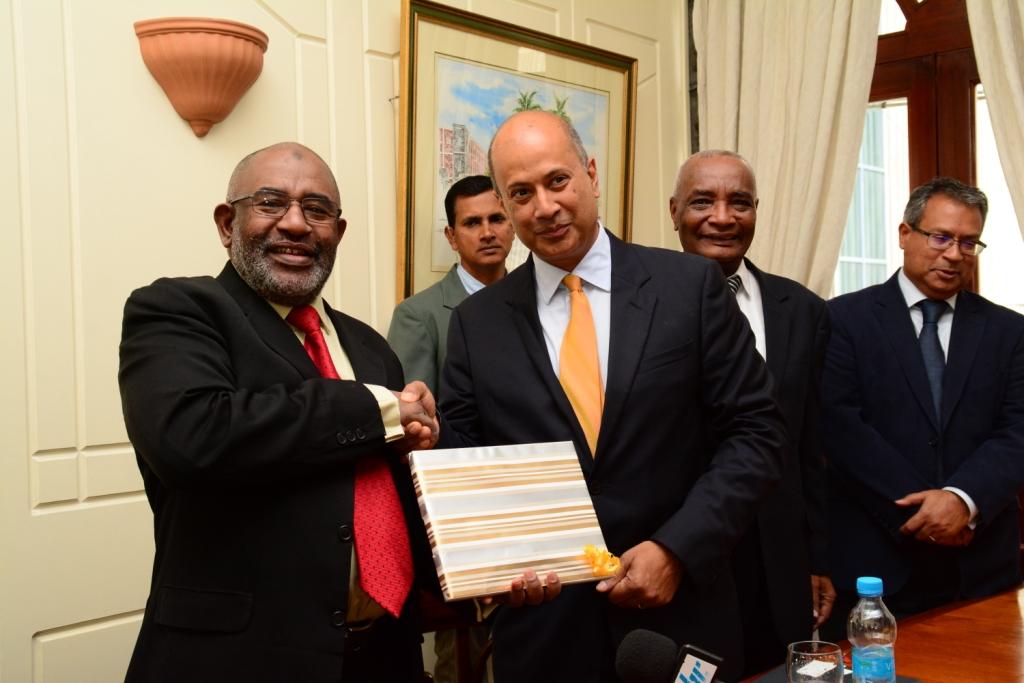 Maurice-Comores: Rencontre à la MCCI entre le Président Assoumani et les opérateurs économiques