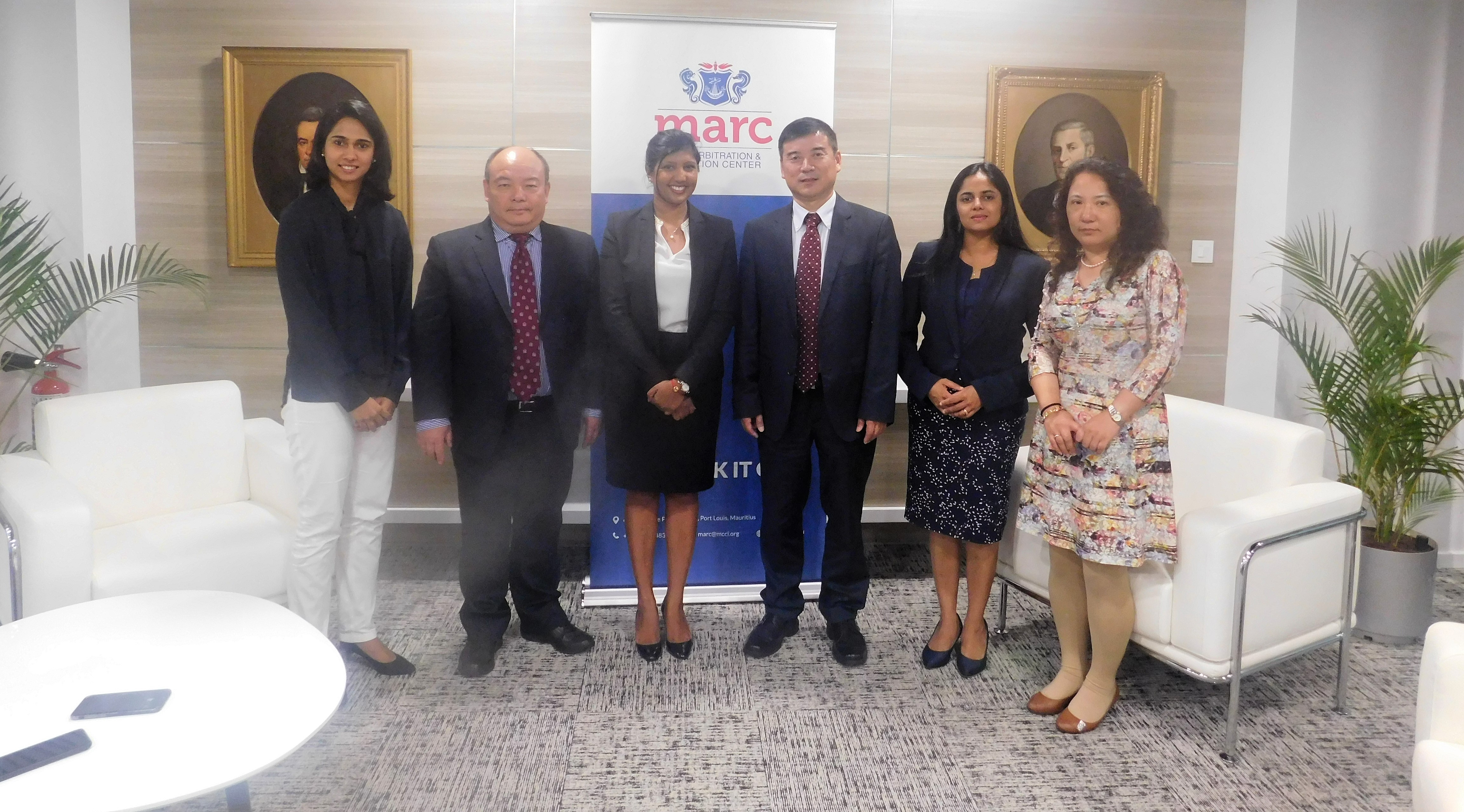 Visit of China-Africa Legal Research Institute Delegation