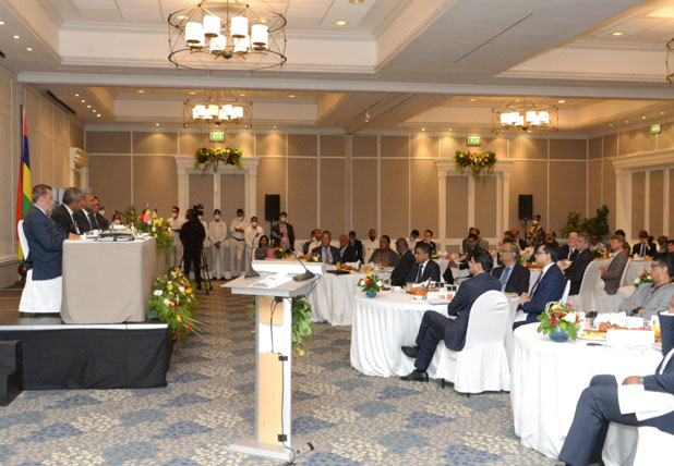 Breakfast Business Meet with the President of the Republic of Seychelles