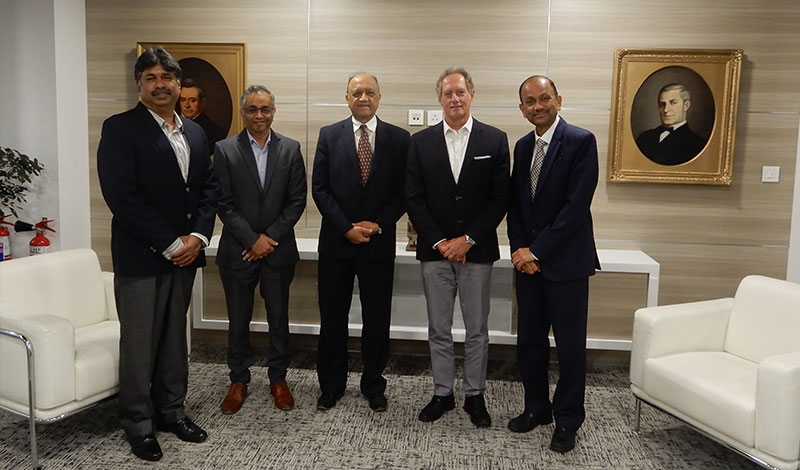 Courtesy visit of the President of the Indian Business Council to the MCCI