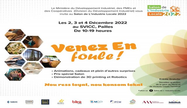 Salon de l’Industrie Locale from 2 to 4 December 2022