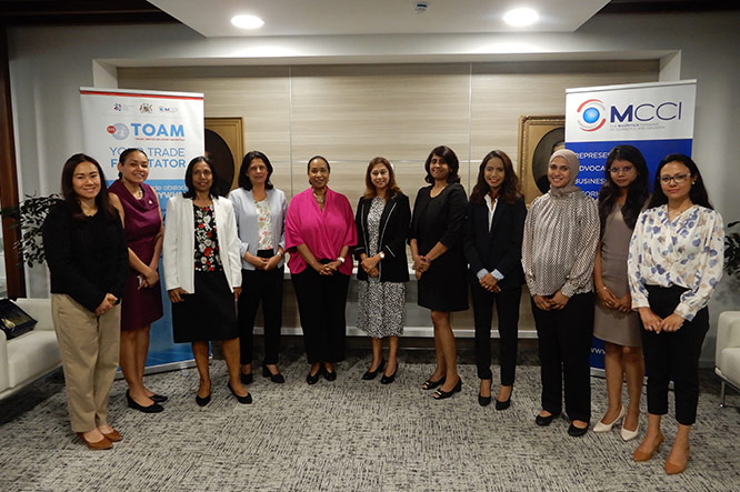 Courtesy visit of Executive Director of ITC to the MCCI