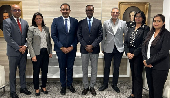 Collaboration: The MCCI Hosts the High Commissioner of Rwanda