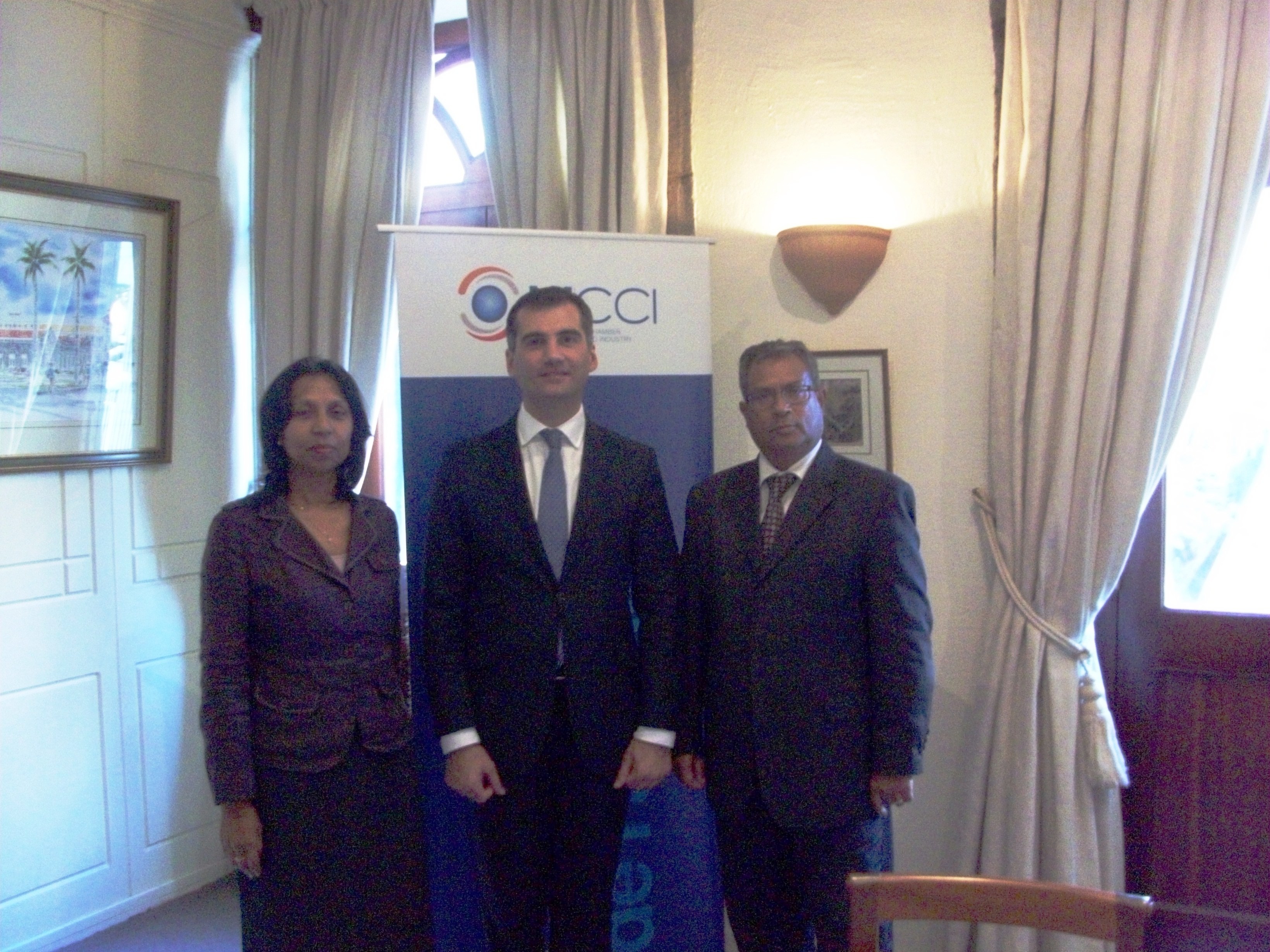 Visit to the MCCI of the  Ambassador of Georgia, His Excellency Mr. Beka Dvali