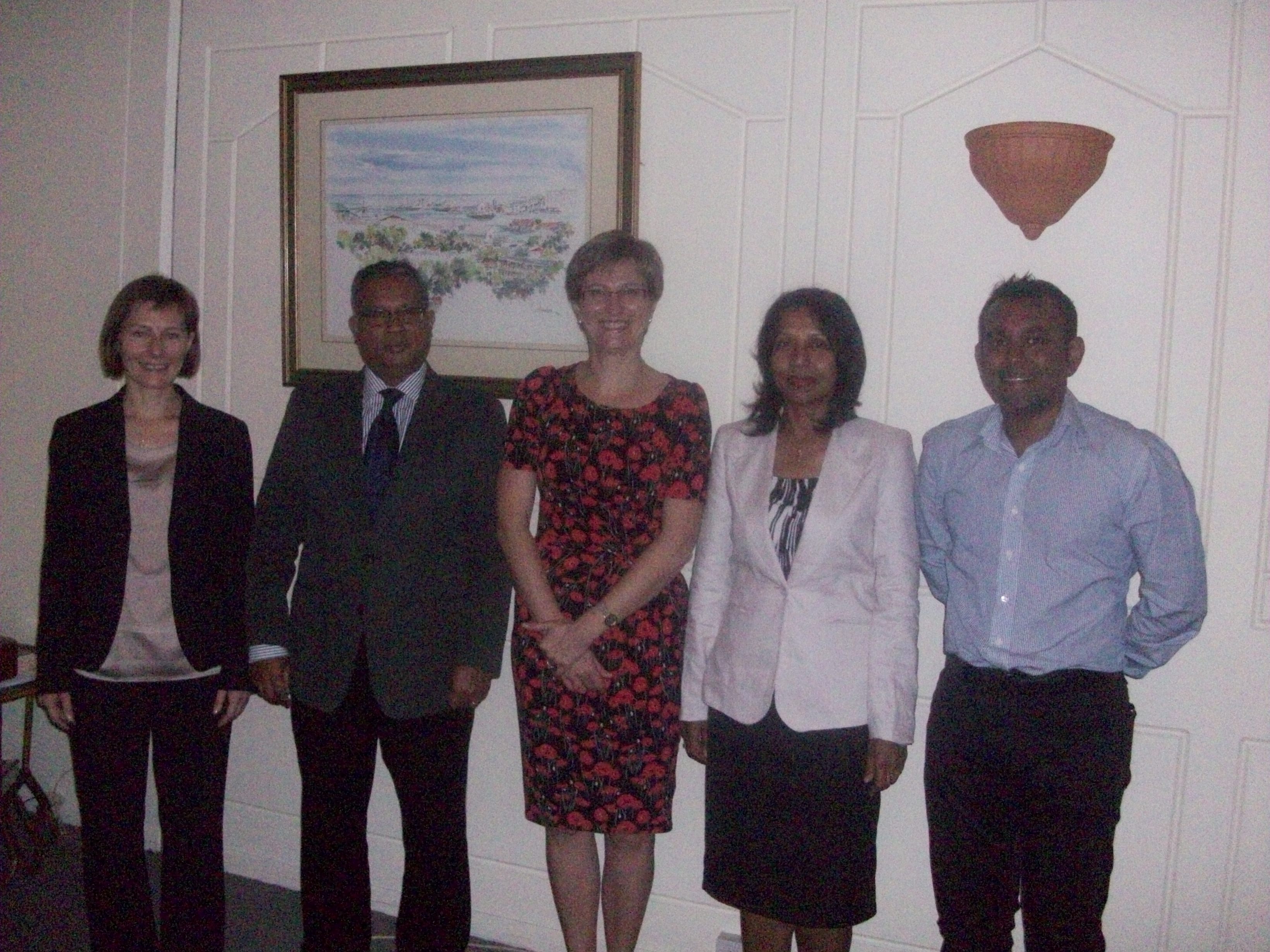 Meeting with HE Mrs Blanka Fajkusova, Ambassador of the Czech Republic